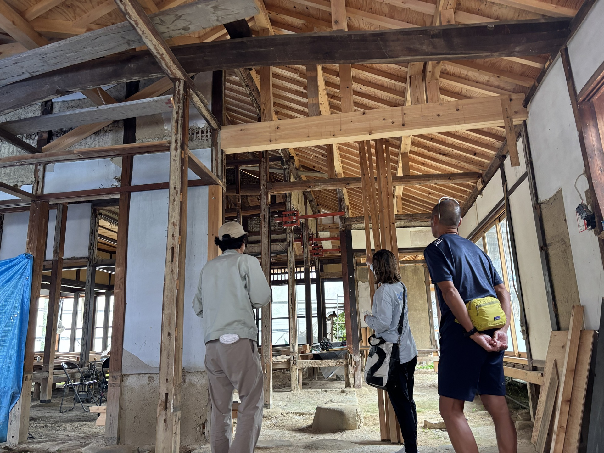 古民家改修工事見学会/佐伯工務店